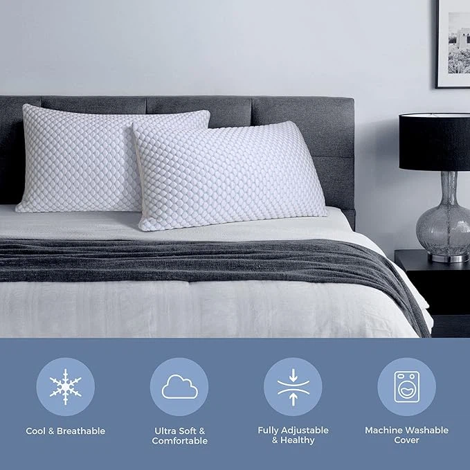 King Size Shredded Memory Foam Pillow factory